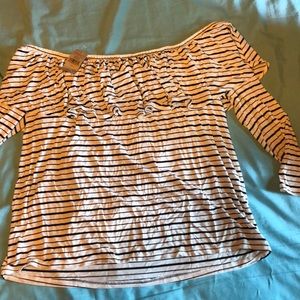 NWT off the shoulder top